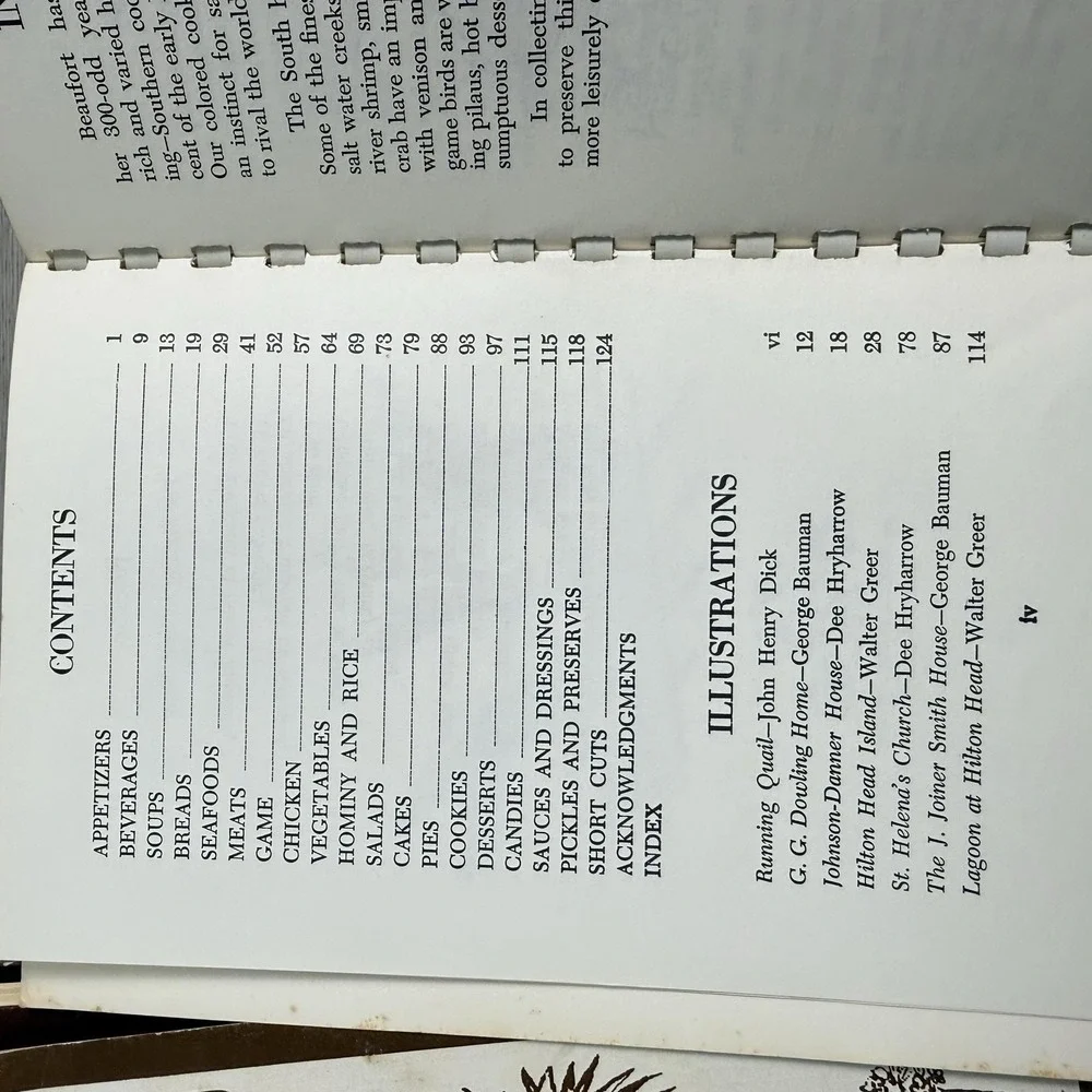 Vintage Carolina Seafood Community Cookbooks Lot 6 Outer Banks Beaufort SC NC